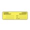 Nevs Day Change IV Tubing Label -Change Wednesday 7/8"x3" Flr Chart w/Black NTUBE-W - alternate 1